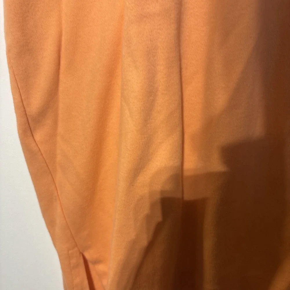 Polo Ralph Lauren‎ Men's Large Orange Polo Shirt USA 100% Cotton Blue Pony